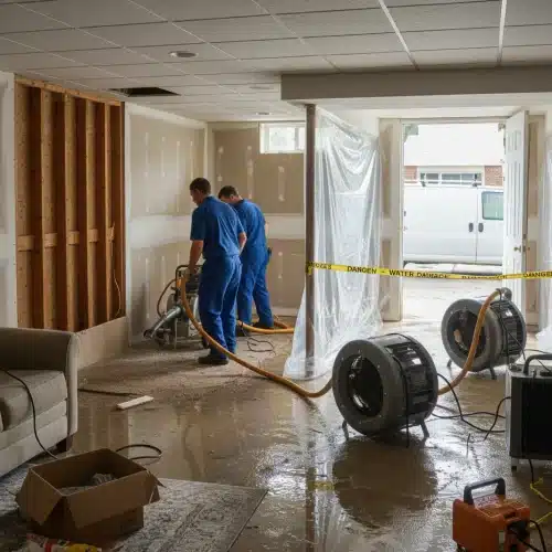 water damage restoration service