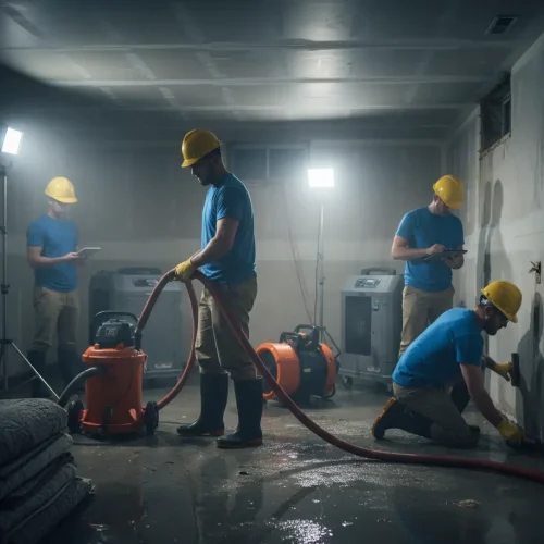 water damage cleanup