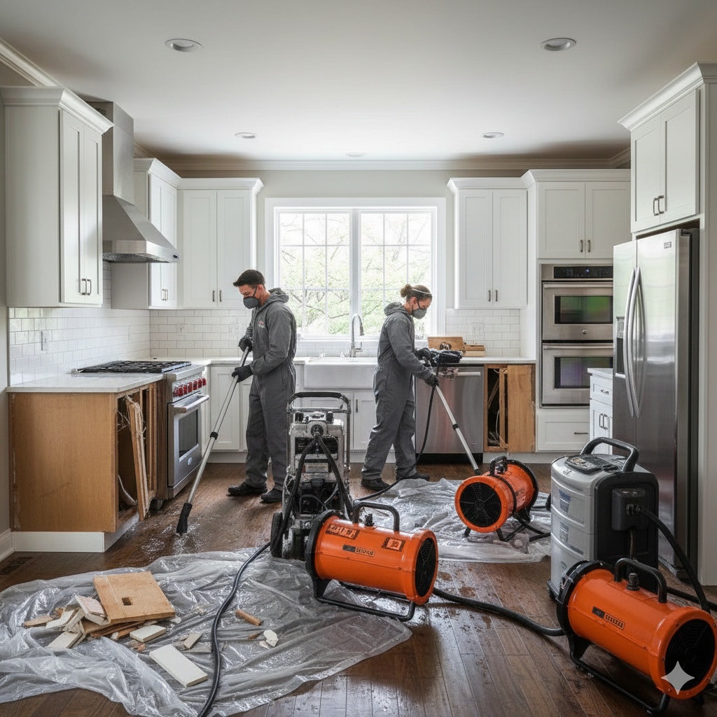 water damage restoration