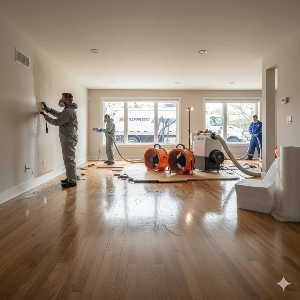 water damage restoration