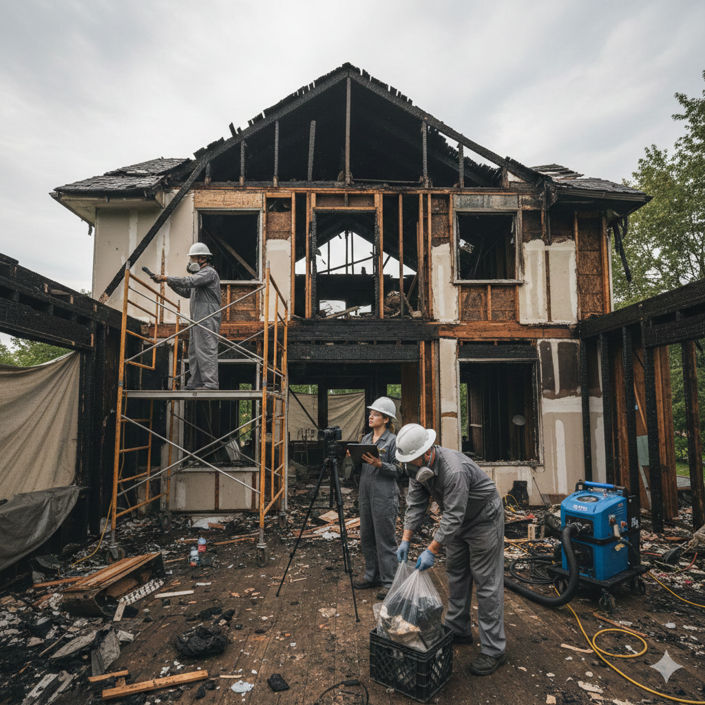 fire damage restoration service