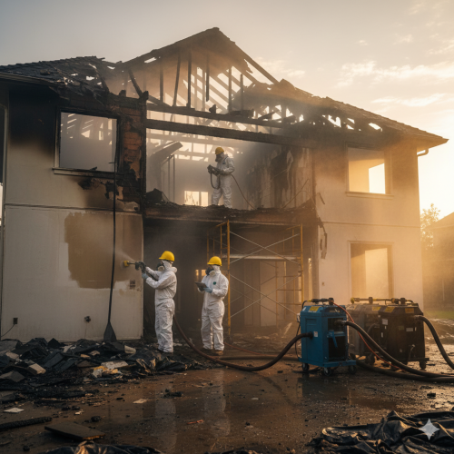fire damage restoration service