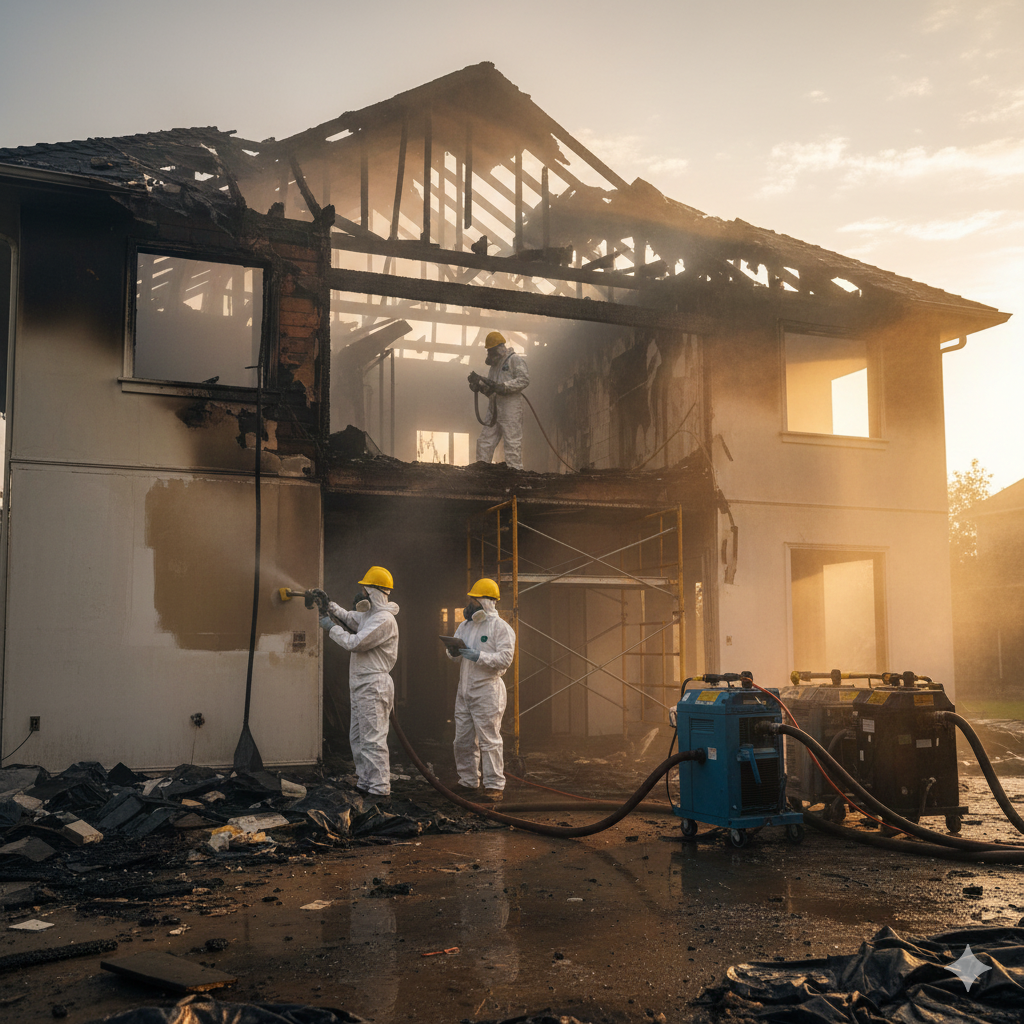 fire damage restoration service