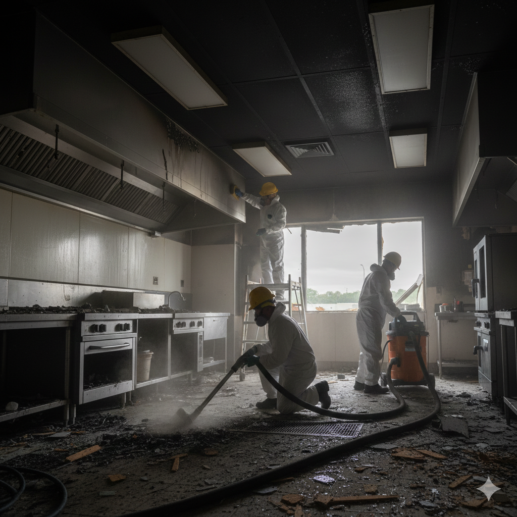 fire damage restoration service
