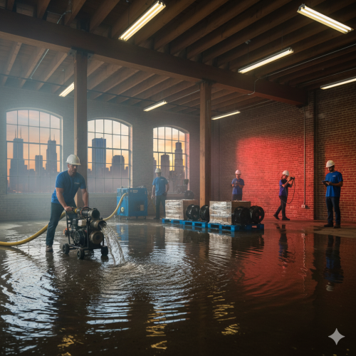 water damage restoration