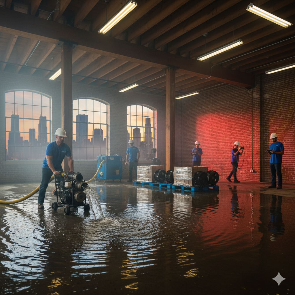 water damage restoration