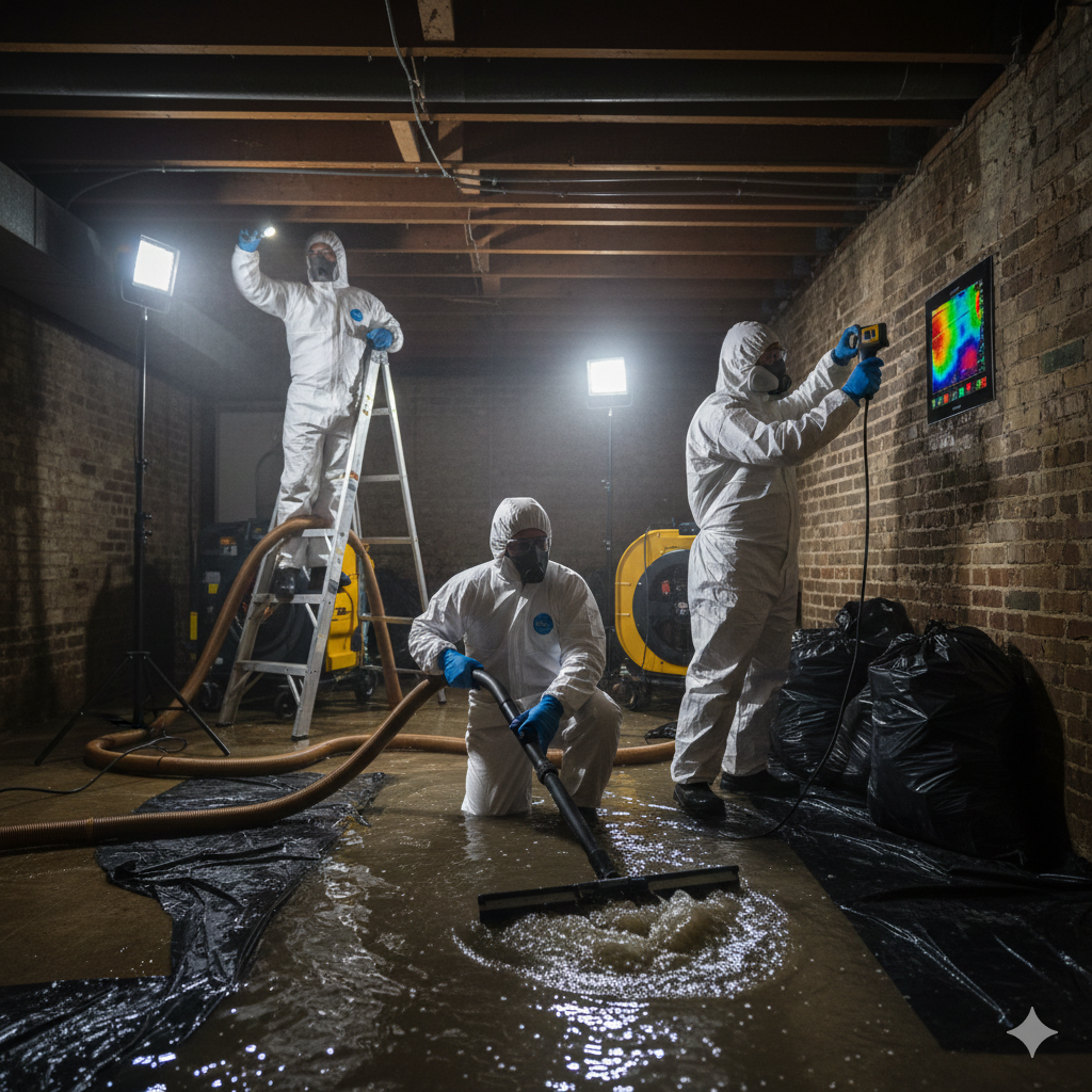 water damage restoration company