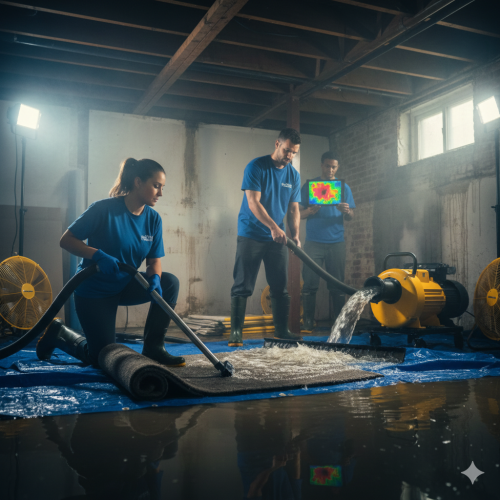 water damage restoration service